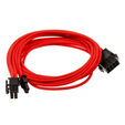 PHANTEKS 6+2-Pin PCIe Verl&auml;ngerung 50cm - sleeved rot image number null