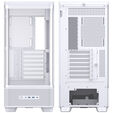 Jonsbo TK-5 PC Case, Mid Tower, ATX, Tempered Glass - white image number null