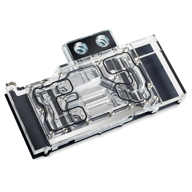 Bitspower Classic NVIDIA GeForce RTX 30 Series Reference GPU Water Block - Nickel + Acrylic image number 0