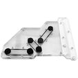 Singularity Computers Spectre 2.0 Elite Kit Side Distro Plate - wei&szlig; image number null