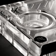 EK Water Blocks EK-Quantum Kinetic3 FLT D5 PWM Ausgleichsbeh&auml;lter-Pumpen-Kombination - 240mm, D-RGB, Acryl image number null