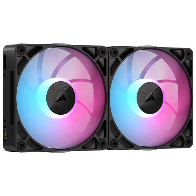 CORSAIR iCUE LINK RX140 MAX RGB PWM L&uuml;fter - 2er-Pack, 140mm, schwarz image number 2