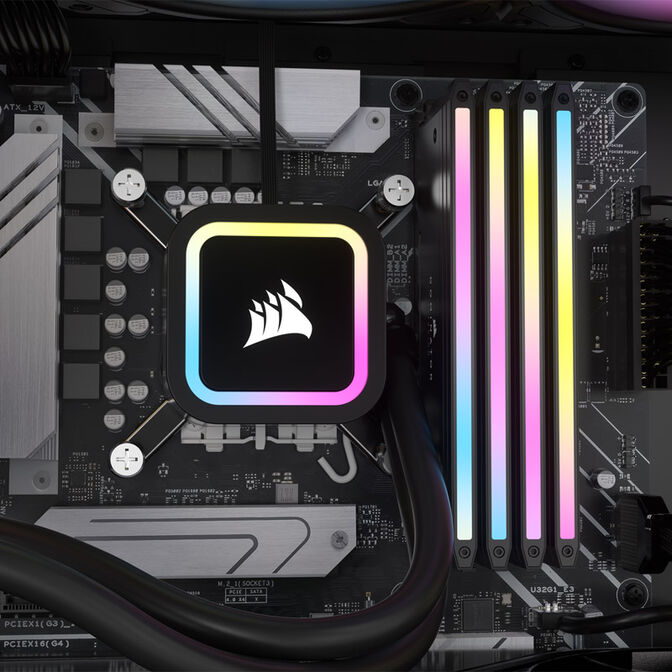 Corsair Dominator Titanium DDR5-7200 RAM, CL34, XMP - 32 GB Dual-Kit, schwarz image number 5