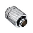 Alphacool ES D-Plug, 20-35mm, G1/4 male thread to G1/4 male thread - chrome image number null
