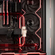 Gaming-PC Konfigurator Liquid Beast, AMD Ryzen 9 9800X3D, NVIDIA GeForce RTX 5090 - Custom Wasserk&uuml;hlung image number null