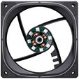 Jonsbo FR-505 ARGB PWM Fan, 120mm - black image number null