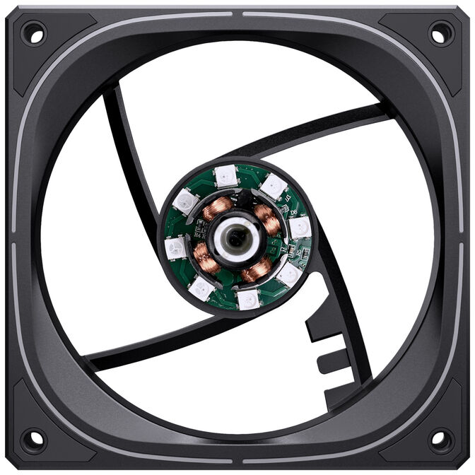 Jonsbo FR-505 ARGB PWM Fan, 120mm - black image number 9