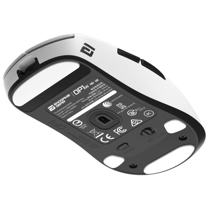 Endgame Gear OP1w 4k v2 Wireless Gaming-Maus, 4.000Hz - wei&szlig; image number 9
