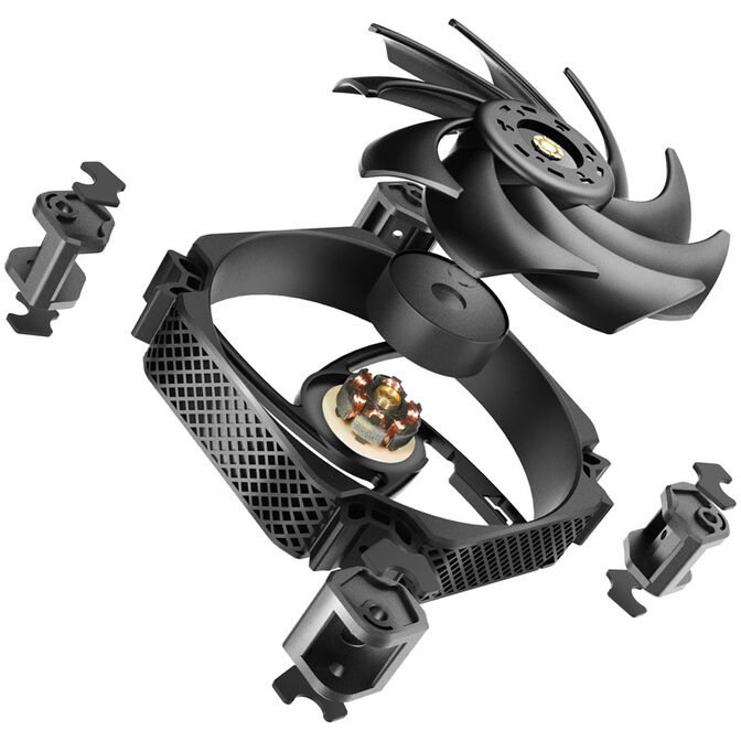 Jonsbo HF-120 PWM Fan - 120mm, black image number 9