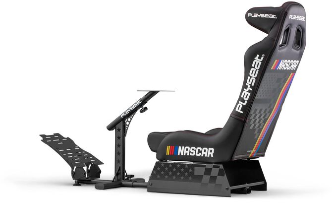 Playseat Evolution PRO NASCAR Racing Cockpit, foldable, PU leather - Black image number 1
