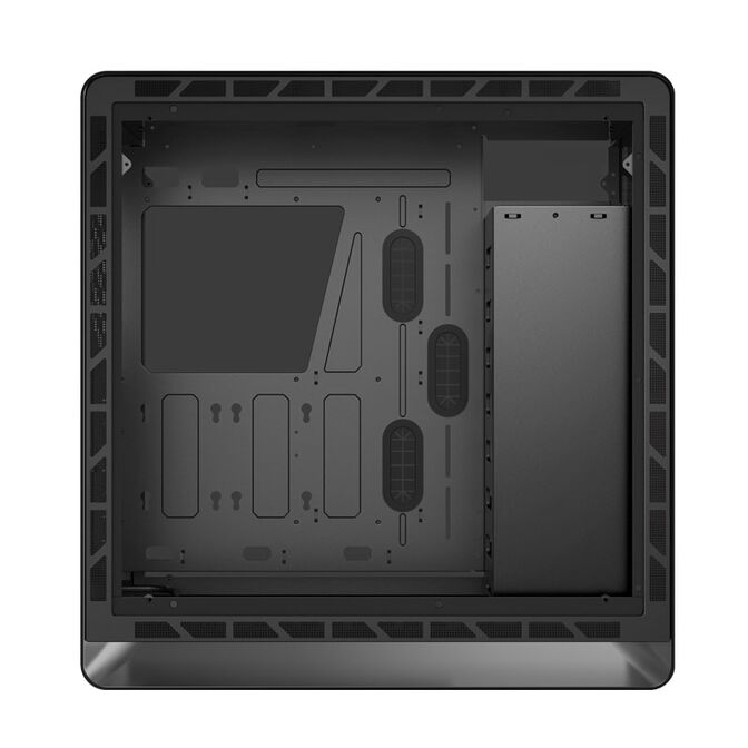 Jonsbo UMX6S E-ATX Mid Tower, Tempered Glass - Black image number 3