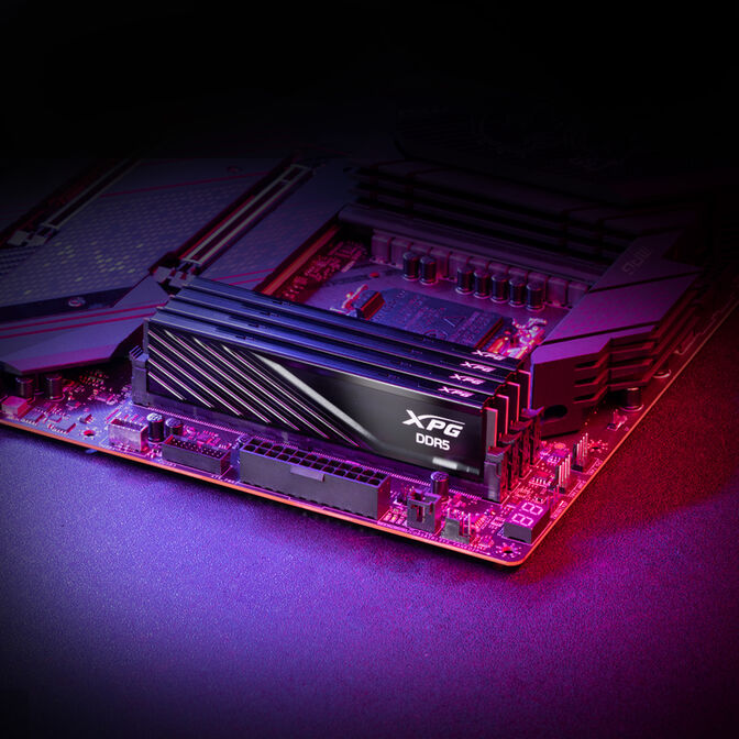 ADATA XPG Lancer Blade DDR5-5600 RAM, CL46, XMP/EXPO - 32GB Dual Kit, black image number 3