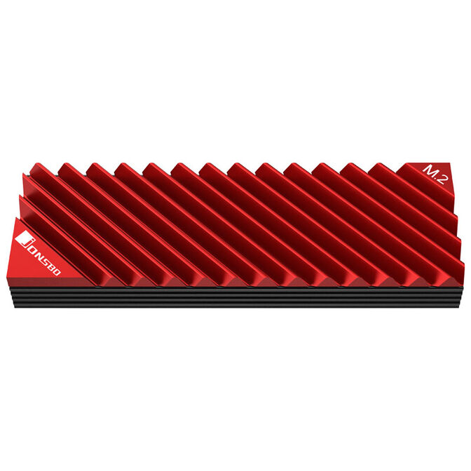 Jonsbo M. 2-3 M.2 SSD K&uuml;hlk&ouml;rper - rot image number 1