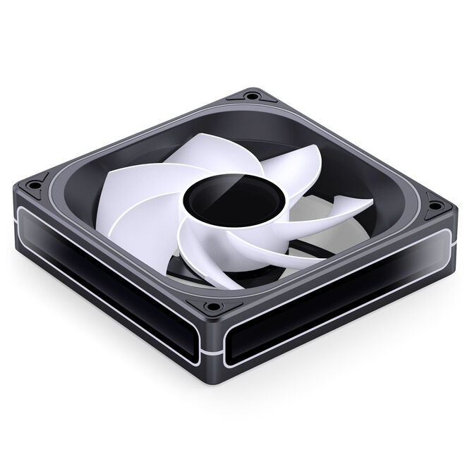 Jonsbo ZB-120 Fan, Reverse Blade, PWM, ARGB - 120mm, black image number 3