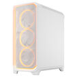 Fractal Design Meshify 3 Ambience Pro RGB White TG Clear PC-Geh&auml;use, Midi-Tower, E-ATX - wei&szlig; image number null