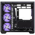 Cooler Master Elite 681 PC-Geh&auml;use, Midi-Tower, ATX, Tempered Glass, RGB - inklusive 4x 120mm-ARGB-L&uuml;fter, schwarz image number null