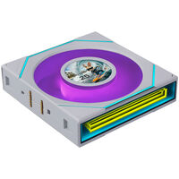 Lian Li UNI FAN SL-INF LCD FLEX Wireless L&uuml;fter, ARGB und LCD - Reverse Blade, 120mm, wei&szlig;