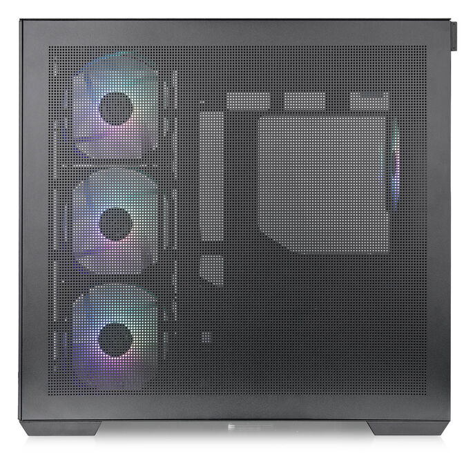 Thermaltake View 380 TG ARGB PC Case, Mid Tower, ATX, ARGB, Tempered Glass - Black image number 10