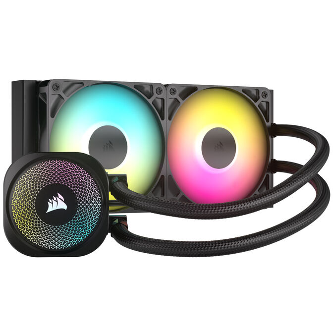 Corsair Nautilus RS 240 ARGB Komplett-Wasserk&uuml;hlung - 240 mm, schwarz image number 0