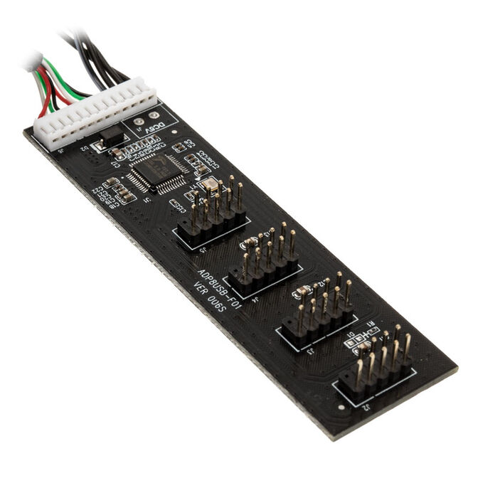 Kolink USB 2.0 Hub-Karte, inkl. 60cm USB- & Molex-Kabel image number 1