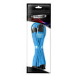 CableMod C-Series PRO ModMesh 12VHPWR auf 3x PCI-e Kabel f&uuml;r Corsair - 60cm, hellblau image number null