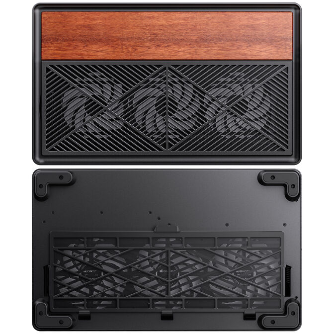 JONSBO TK-4 Wood PC Case, Mid Tower, ATX, Tempered Glass - black image number 15