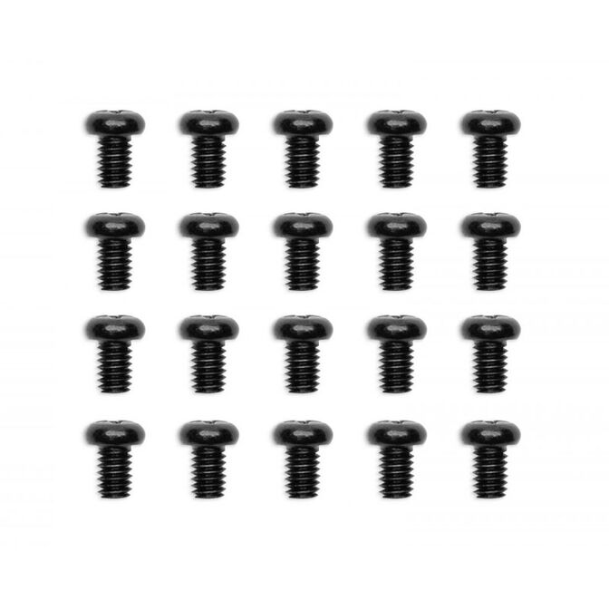EK Water Blocks EK-Loop Phillips Head Screw Set M4 x 6 mm, 20 St&uuml;ck - schwarz image number 0