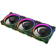 ASUS Prime MR120 ARGB-L&uuml;fter, PWM, Reverse - 120mm, schwarz, 3er-Pack image number null