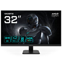 GIGABYTE GS32QA, 31,5 Zoll QHD Gaming Monitor, 180Hz, SS IPS-Panel, Adaptive-Sync