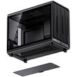Jonsbo D33 STD PC-Geh&auml;use, Micro-ATX Geh&auml;use, mATX, Tempered Glass - schwarz image number null