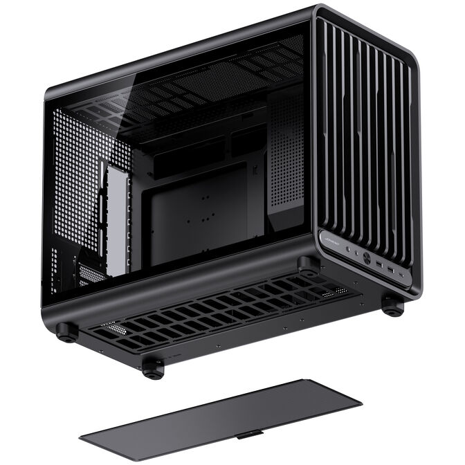 Jonsbo D33 STD PC-Geh&auml;use, Micro-ATX Geh&auml;use, mATX, Tempered Glass - schwarz image number 17