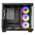 Antec C5 Computer Case, Mid-Tower, ATX, RGB, Tempered Glass - black image number null