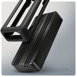 AXAGON EEM2-40G M.2-Geh&auml;use, USB4, 40 Gbit/s, NVMe, Aluminium - schwarz image number null