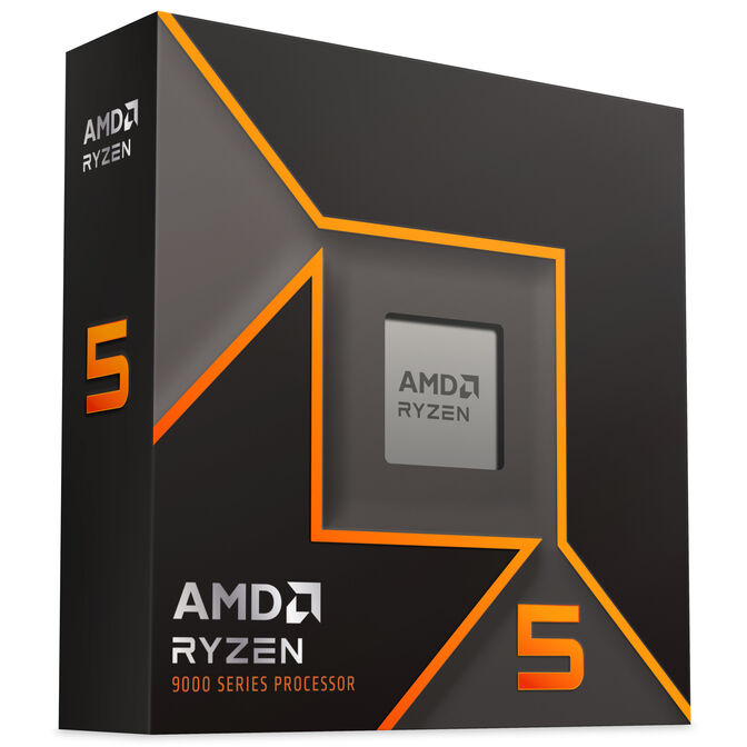 AMD Ryzen 5 9600X CPU, 6 Kerne, 5,4 GHz, AM5 (Zen 5) - boxed, ohne K&uuml;hler image number 6