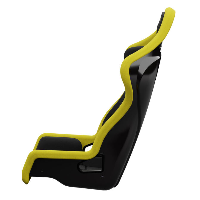Sabelt SRS-1 Simracing Seat, Fibreglass Shell, Padded - Racing Black image number 1