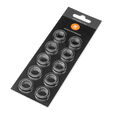 EK Water Blocks EK-Quantum Torque Color Ring 10-Pack STC 12/16 - silver image number null