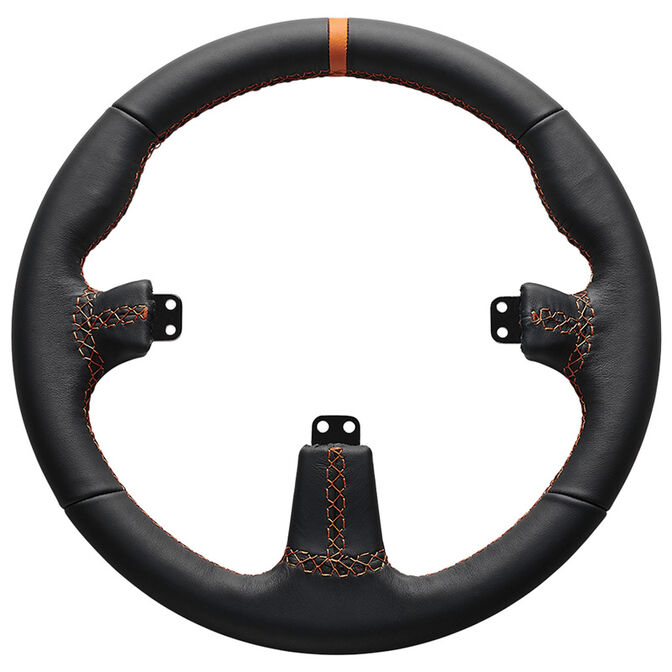 Asetek SimSports GT Rim - Round, Leder image number 1