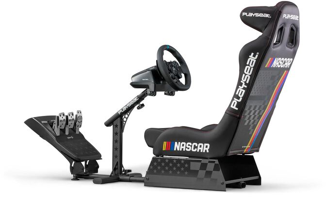 Playseat Evolution PRO NASCAR Racing Cockpit, foldable, PU leather - Black image number 13