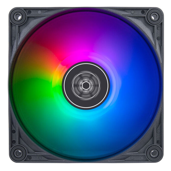 SilverStone VISTA Performance PWM Fan, ARGB - 120 mm, Black image number 2