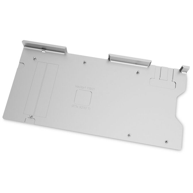EK Water Blocks EK-Quantum Vector&sup2; Trio RTX 3070 Ti Backplate - Nickel image number 1