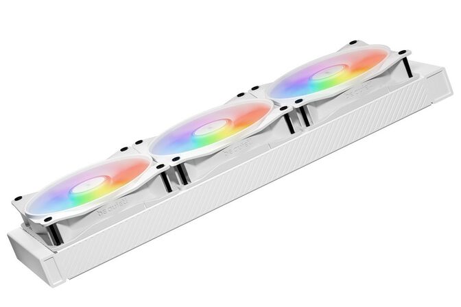 be quiet! Light Wings LX ARGB PWM High Speed L&uuml;fter, Triple Pack - 120mm, wei&szlig; image number 2