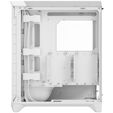 Fractal Design Meshify 3 White TG Clear PC Case, Mid Tower, E-ATX - White image number null