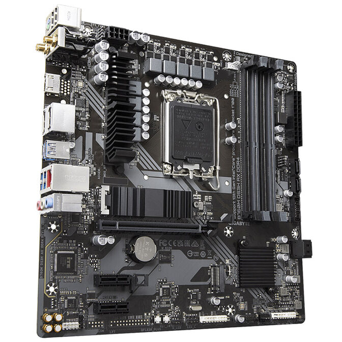 GIGABYTE B760M DS3H AX DDR4, Sockel LGA 1700, Intel B760, Micro-ATX - DDR4 image number 1