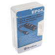 SilverStone SST-EP04 3-Port USB 3.0 Hub mit Gigabit Ethernet - schwarz image number null