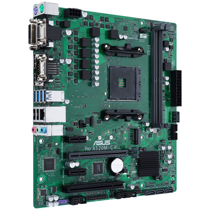 ASUS PRO A520M-C II/CSM, AMD A520 Mainboard, Socket AM4, DDR4 image number 5