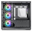 Thermaltake View 380 TG ARGB PC Case, Mid Tower, ATX, ARGB, Tempered Glass - Black image number null