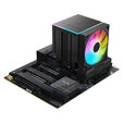 Alpenf&ouml;hn Matterhorn 2 Aurora Max CPU Cooler, 250 W TDP, Dual-Tower, 2x 120 mm PWM, ARGB &ndash; Black image number null