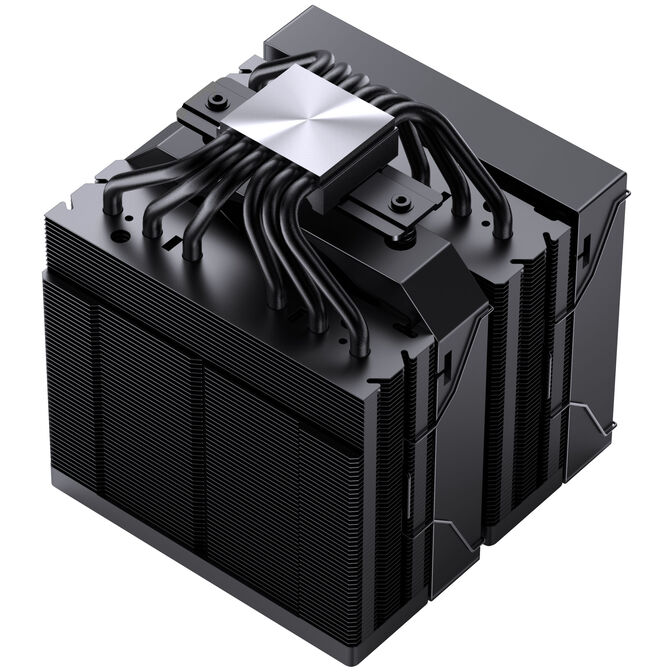 Jonsbo CA90 CPU-K&uuml;hler, Dual-Tower, 1 x 130mm / 1 x 120mm, PWM, ARGB - schwarz image number 5