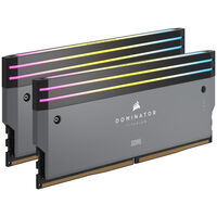 Corsair Dominator Titanium DDR5-6000 RAM, CL30, EXPO - 64 GB Dual-Kit, grey