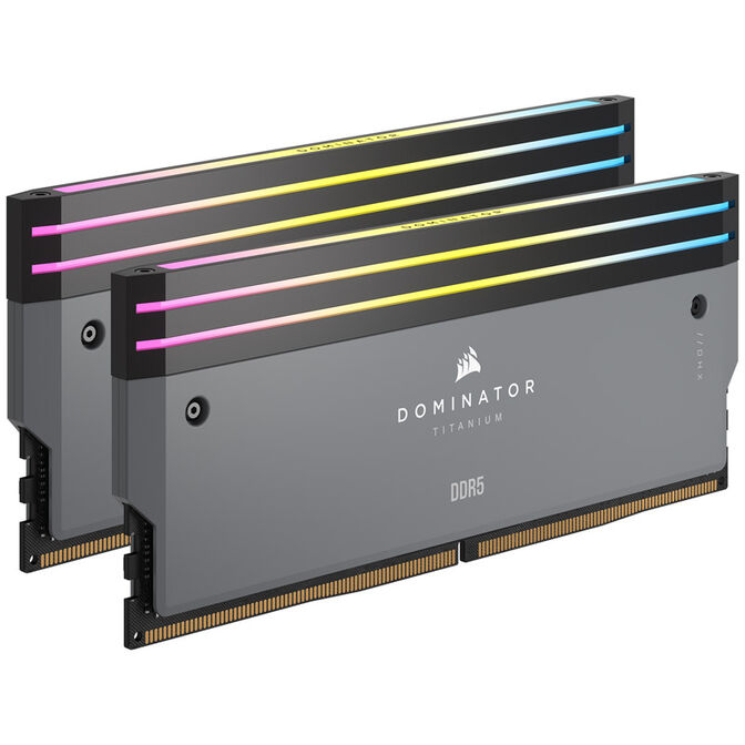Corsair Dominator Titanium DDR5-6000 RAM, CL30, EXPO - 64 GB Dual-Kit, grau image number 0